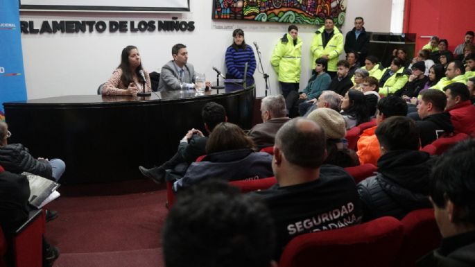 Continúan las capacitaciones al personal de las Guardias Locales