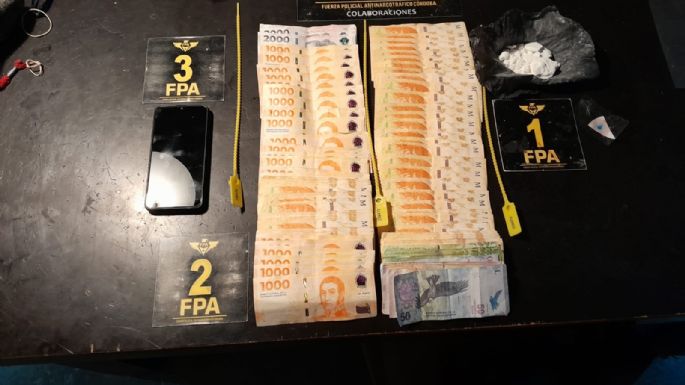 Dos detenidos tras allanar una vivienda e incautar cocaína
