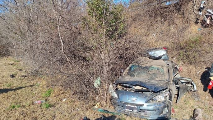 Murió una niña de 11 años tras un vuelco en la autopista