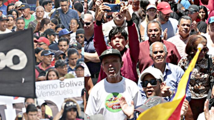 Venezuela:  marchan a favor y en contra de Maduro