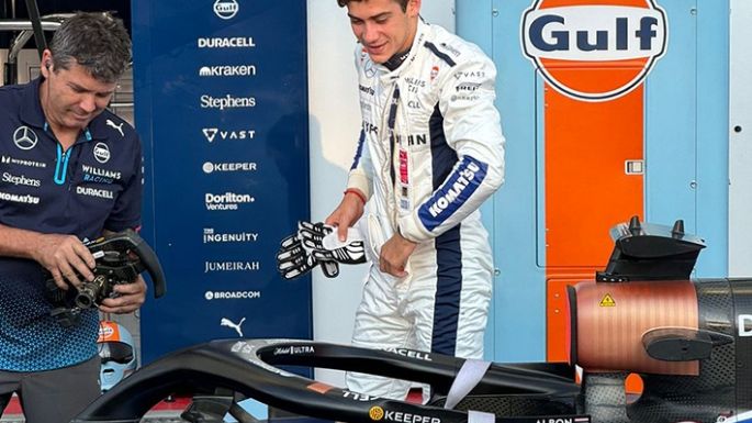 Franco Colapinto tendrá su jornada de prácticas