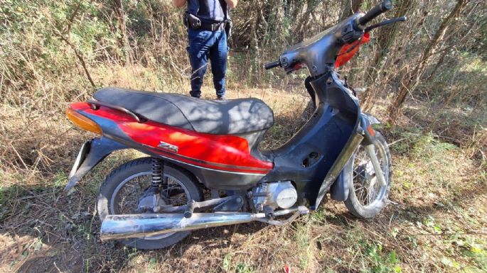Otra moto recuperada por la Policía, y van...