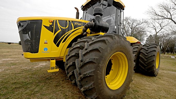 Tractor a biodiésel