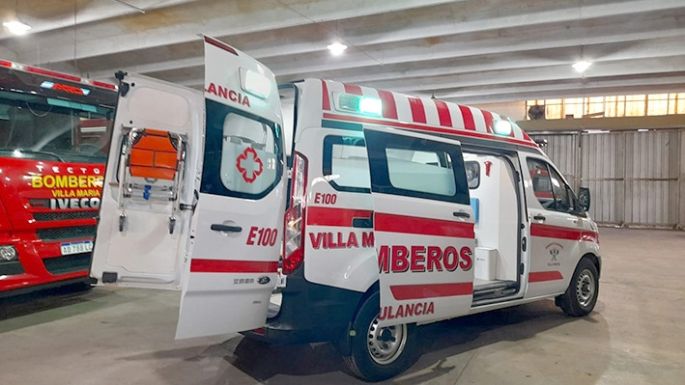 Sufrió una caída en moto, pero se negó a ser hospitalizado