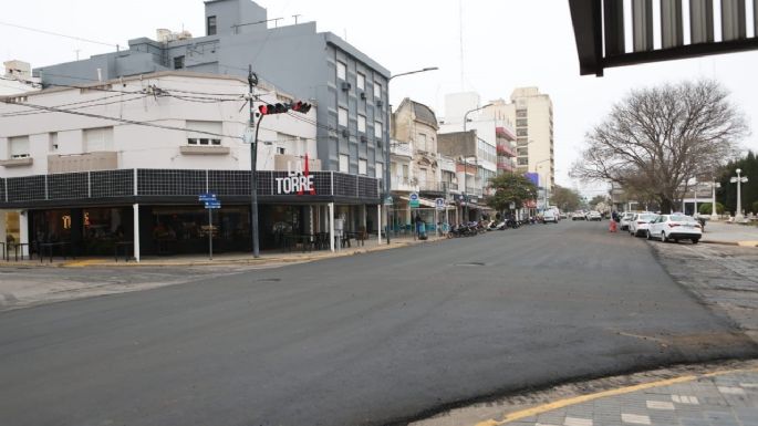 Terminaron las tareas de repavimentación en calles José Ingenieros y Buenos Aires