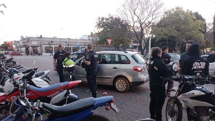 Una discusión por un tema de tránsito alteró la tranquilidad
