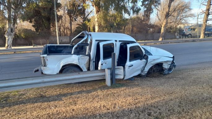 Un joven alcoholizado perdió el control de su camioneta