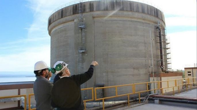 Pararon la Central  Atómica de Embalse
