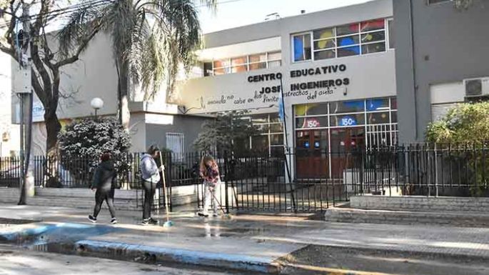 Un paro docente contundente