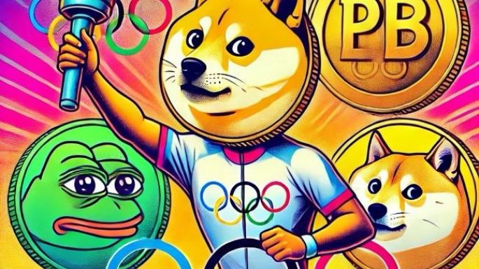 Juegos olímpicos 2024 y el auge de las inversiones en criptomonedas meme