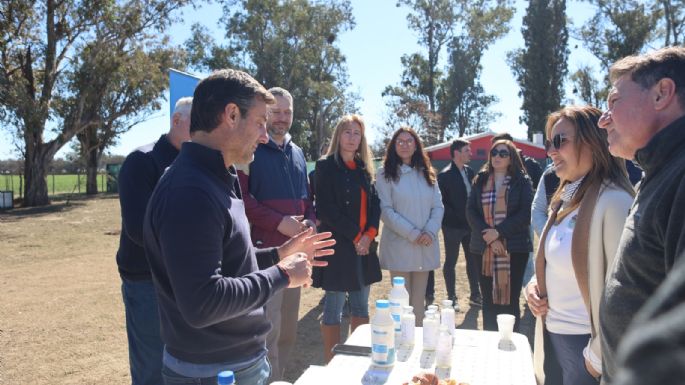 La vicegobernadora visitó el tambo de burras de la UNVM