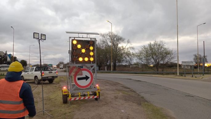 Extienden el plazo del corte total en ruta 158