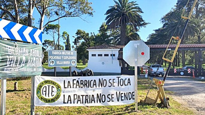 Crece la incertidumbre sobre el futuro de la Fábrica Militar ante la caída de la producción