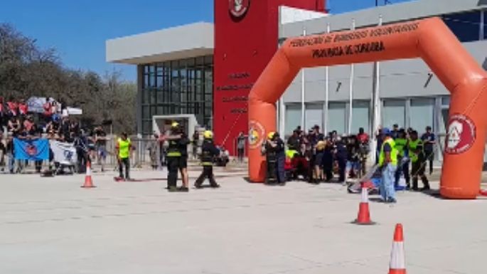 Bomberos locales se consagraron en las Olimpíadas