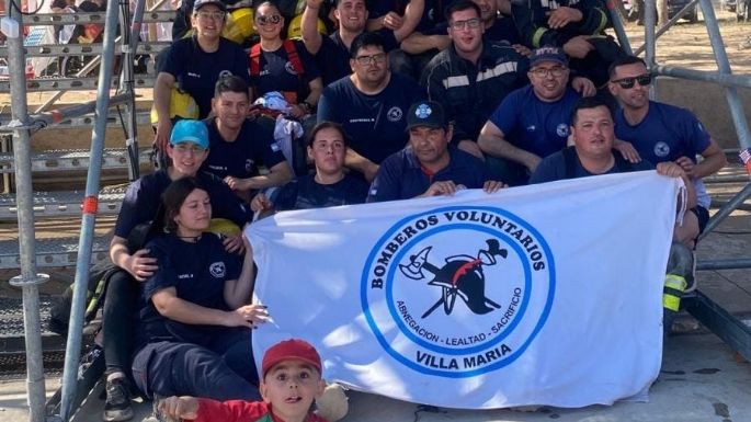 Bomberos locales se consagraron en las Olimpíadas