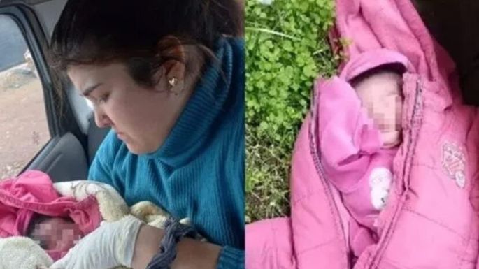 Hallaron en el piso a un bebé de horas, abandonado con cuadro de hipotermia