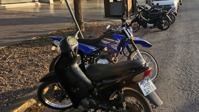 Está preso por robar un celular y una bici