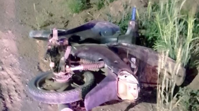 Motociclista muy grave, entre la vida y la muerte