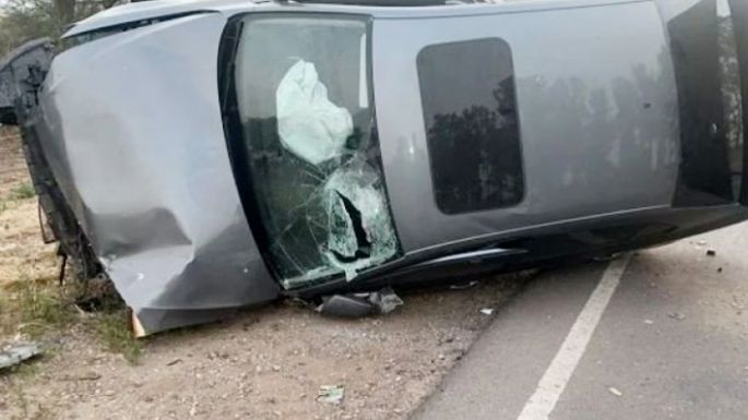 Un muerto al chocar un auto y un utilitario