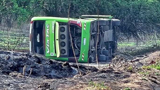 Cuatro muertos al chocar un auto y un colectivo que se dirigía a Córdoba