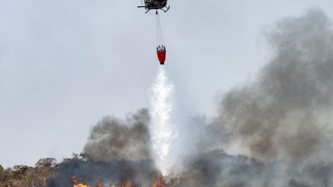 El fuego no da tregua