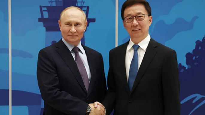 Putin se reunió con el vicepresidente chino