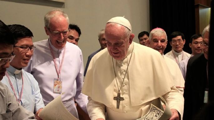 "Las mujeres son las que llevan adelante un país", dijo el Papa Francisco