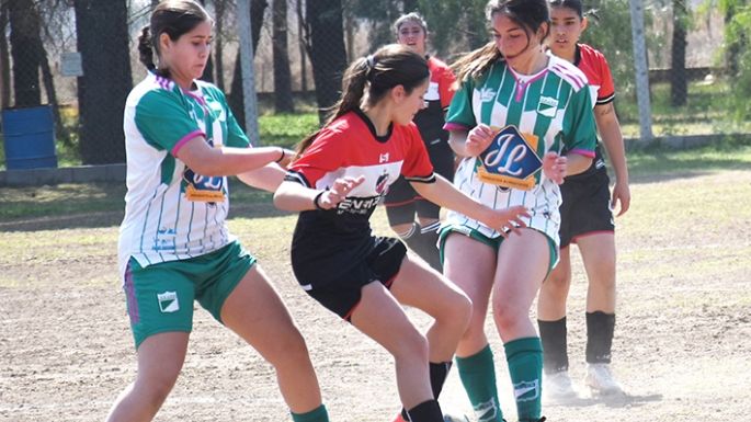 Hubo lluvia, pero fue de goles