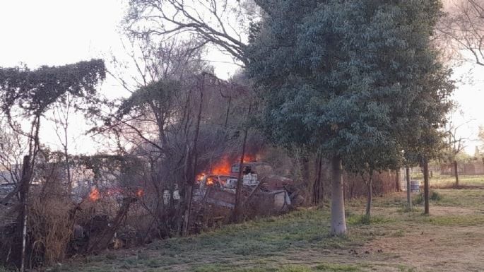 Nuevo incendio en una chacarita en Villa Nueva y tres choques en Villa María con varios heridos