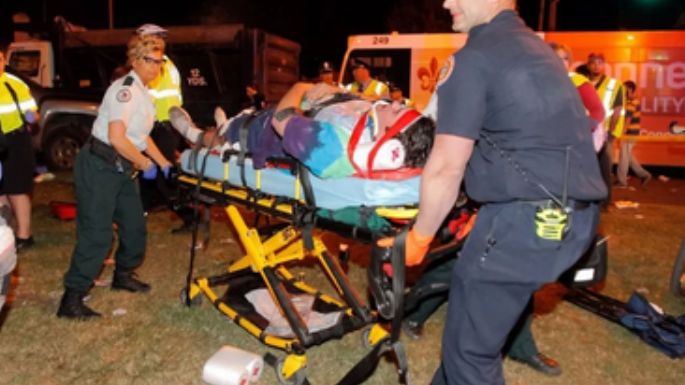 Descontrol y muerte en Nueva Orleans