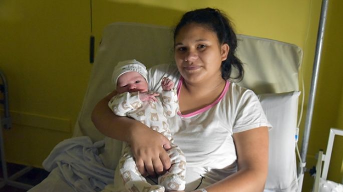 Mateo es el primer nacido en Villa María en 2025