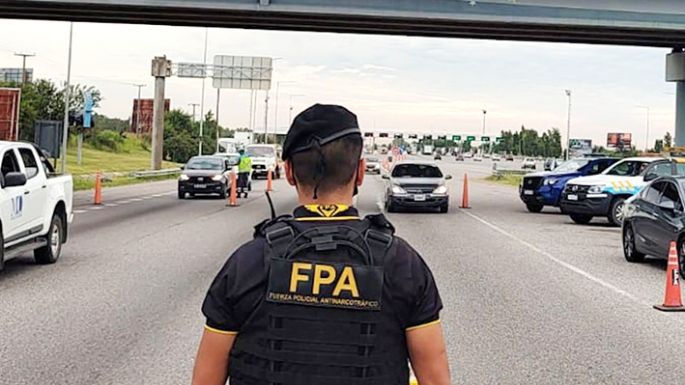 FPA secuestró marihuana en la autopista Córdoba - Carlos Paz