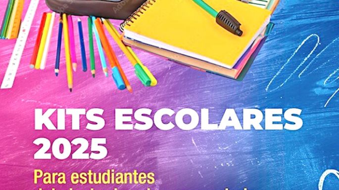 Desde este jueves inicia la inscripción para kits escolares