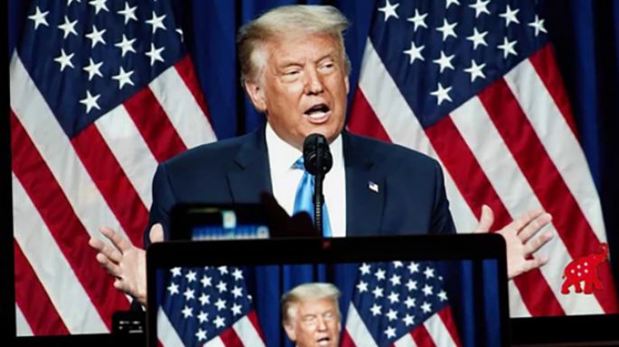 Frío: Trump asumirá bajo techo