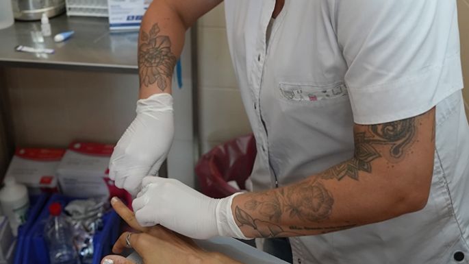 Todos los miércoles realizarán testeos