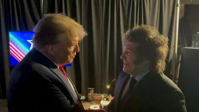 Milei va a la asunción de Trump