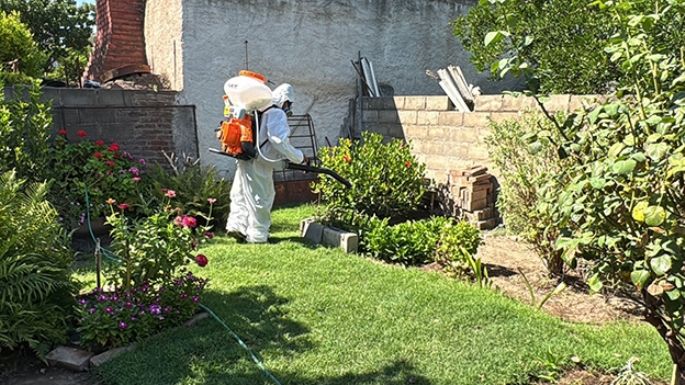 Dengue: bloqueo preventivo en dos barrios de la ciudad