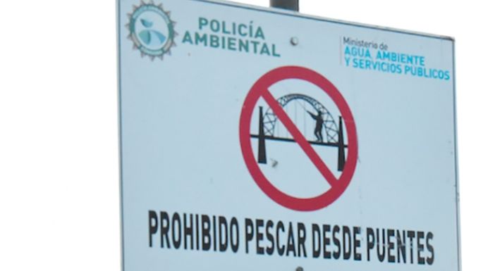 No se puede pescar, pero...