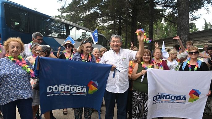 Felicidad y encuentro de jubilados