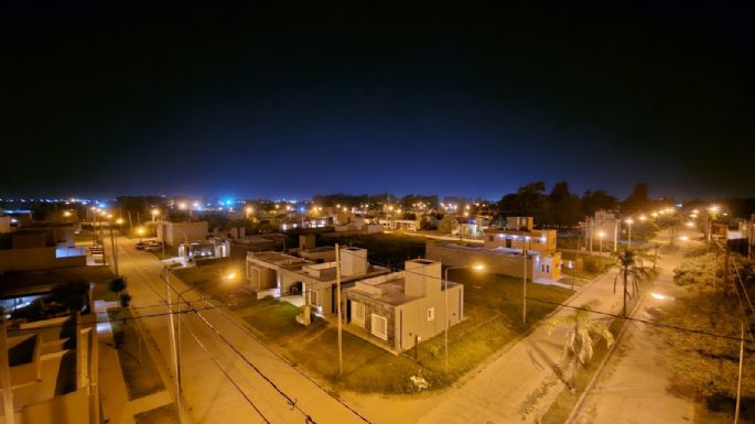 Reestablecieron el 95% del alumbrado público en el loteo Casalinda