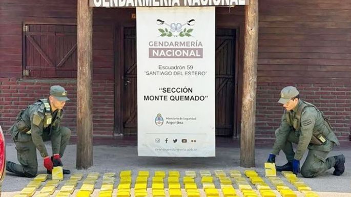 Secuestraron 116 kilos de cocaína  que traían de Salta a San Francisco