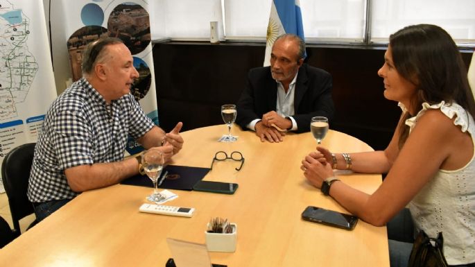 Accastello se reunió con el ministro de Infraestructura y Servicios Públicos de la provincia