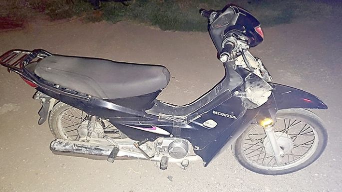 Recuperaron una moto robada y detuvieron a un “machirulo”