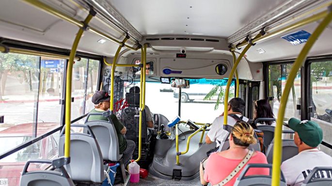 El transporte urbano cuenta con cámaras de vigilancia