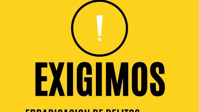 Este jueves vecinos marcharán contra la inseguridad