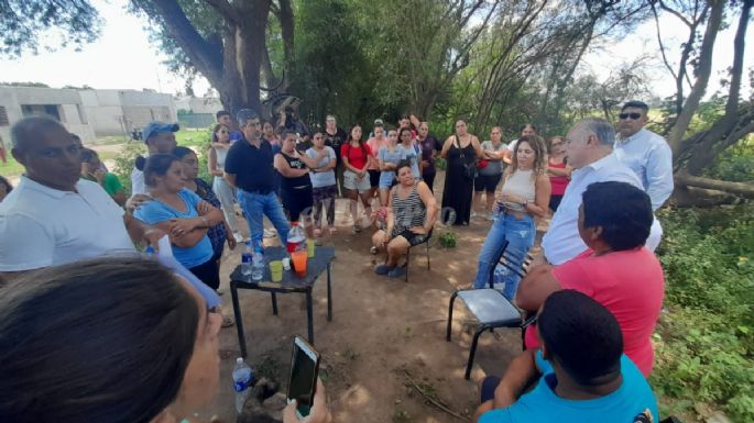 La ministra Jure y Accastello estuvieron en el lugar de la explosión