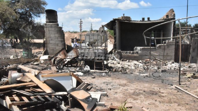 Postales del día después de la explosión del gasoducto