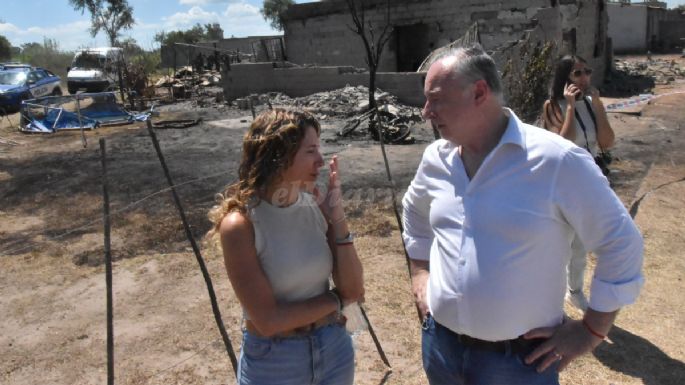 Postales del día después de la explosión del gasoducto