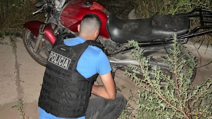 Sustrajeron una moto, pero fueron detenidos