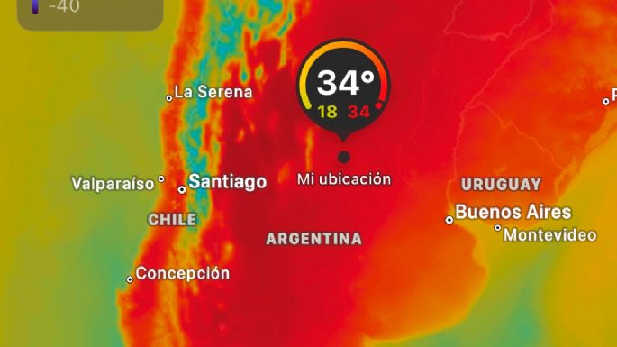 Alerta amarilla por calor intenso